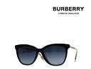 【BURBERRY】　バーバリー サングラス　BE4308F　3853/T3　ブラック　偏光レンズ　フルフィットモデル　国内正規品