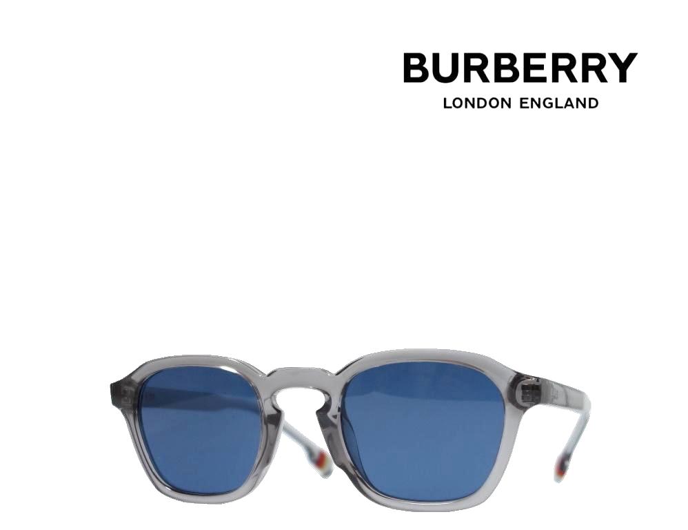 バーバリー 【BURBERRY】バーバリー　サングラス　BE4378U　3825/80　クリアグレー　アジアンフィツト　国内正規品