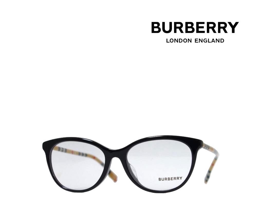 【BURBERRY】バーバリー　メガネフレーム　BE2389F　3853　ブラック/チェック　フルフィットモデル　国内正規品