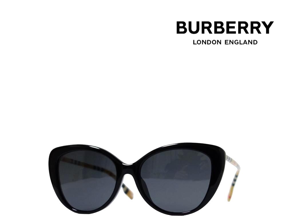 【BURBERRY】バーバリー　サングラス　BE4407F　3853/87　ブラック　フルフィットモデル　国内正規品