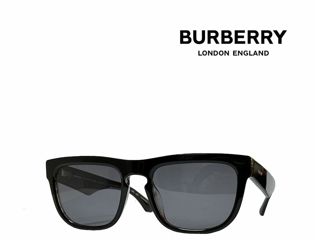 【BURBERRY】バーバリー　偏光サングラス　BE4431U　4121/81　ブラック　フルフィットモデル　国内正規品