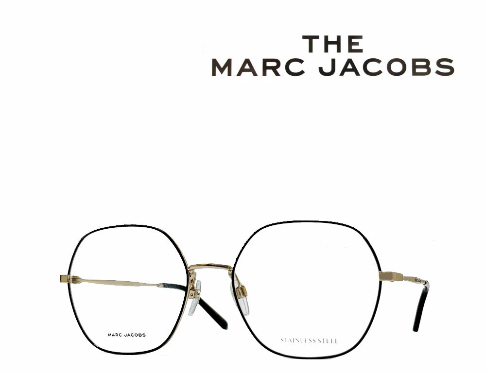 【MARC JACOBS】マーク ジェイコブス メガネフレーム MARC 740 RHL ブラック・ゴールド 国内正規品