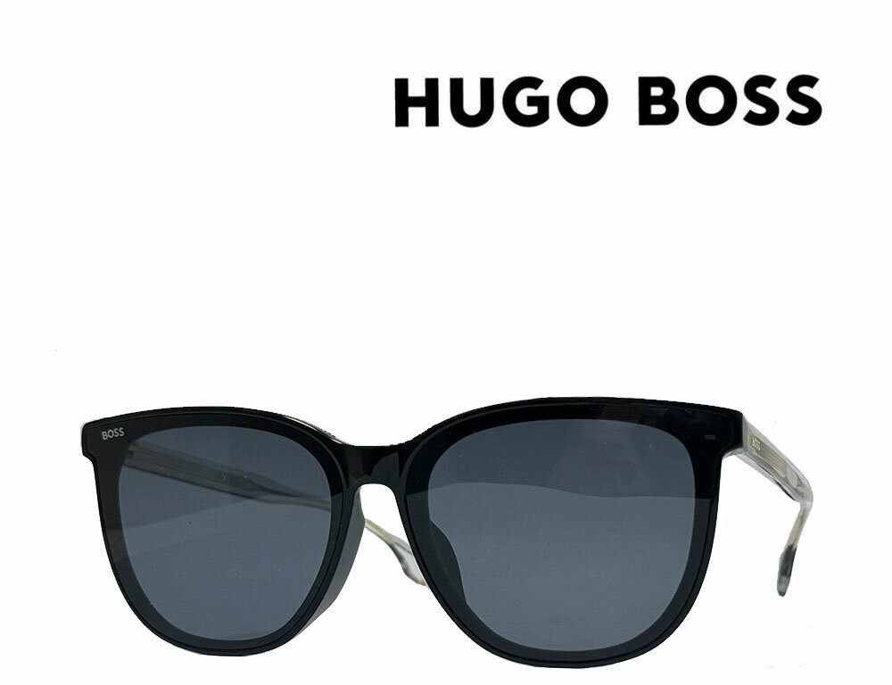 【HUGO BOSS】 ヒューゴ ボス サングラス 1552/F/S 08A ブラック アジアンフィツト 国内正規品 《数量限定特価品》