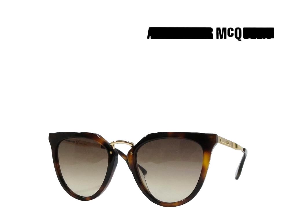 アレキサンダーマックイーン 【McQueen】アレキサンダー マックイーン 　サングラス　 MQ0086S　　002　　ハバナ 　国内正規品