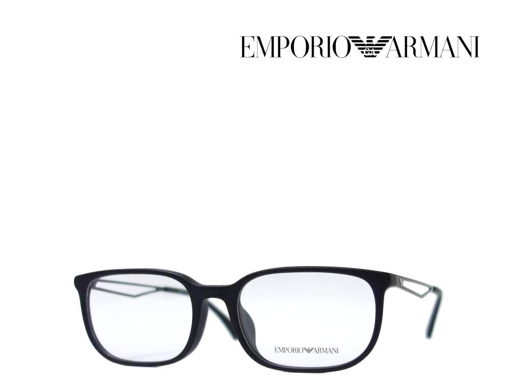 エンポリオ アルマーニ メガネ メンズ 【EMPORIO ARMANI】　エンポリオ アルマーニ　メガネフレーム　EA3174F　5001　マットブラック　国内正規品