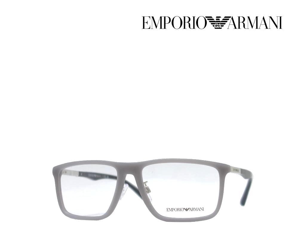 エンポリオ アルマーニ メガネ メンズ 【EMPORIO ARMANI】エンポリオ アルマーニ　メガネフレーム　EA3221F　5126　マットグレー　国内正規品