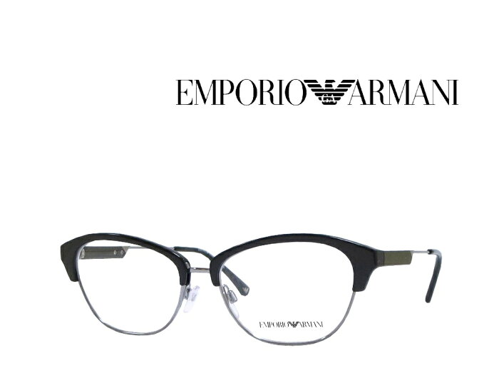 送料無料【EMPORIO ARMANI】エンポリオ アルマーニ メガネフレーム EA3115 　5001　ブラック　　国内正規品