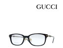 【GUCCI】　グッチ　メガネフレーム　GG 1129OJ　001　ブラック・アンティークゴールド　日本製　国内正規品