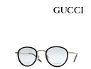 【GUCCI】グッチ　メガネフレーム　GG 1357OJ　001　ブラック・ゴールド　TITANUM製　国内正規品