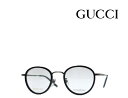 【GUCCI】グッチ　メガネフレーム　GG 1357OJ　003　ブラック・アンティークシルバー　TITANUM製　国内正規品