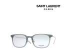 【SAINT LAURENT PARIS】 サンローラン メガネフレーム SL 632/J 003 クリアグレー/シルバー 国内正規品(4)