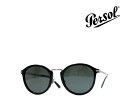 【Persol】 ペルソール 偏光サングラス Calligrapher Edition PO3309S 95/58 ブラック/シルバー 国内正規品