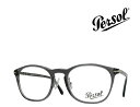 【Persol】ペルソール メガネフレーム PO3007VM 1196 クリアグレー ノーズパット付き 国内正規品