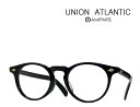 【UNION ATLANTIC】ユニオンアトランティック メガネフレーム UA3635 BK ブラック セルロイド製(4)