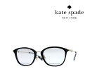 【Kate spade】 ケイトスペード メガネフレーム BRITTEN/F 807 ブラック/ゴールド 国内正規品 《数量限定特価品》