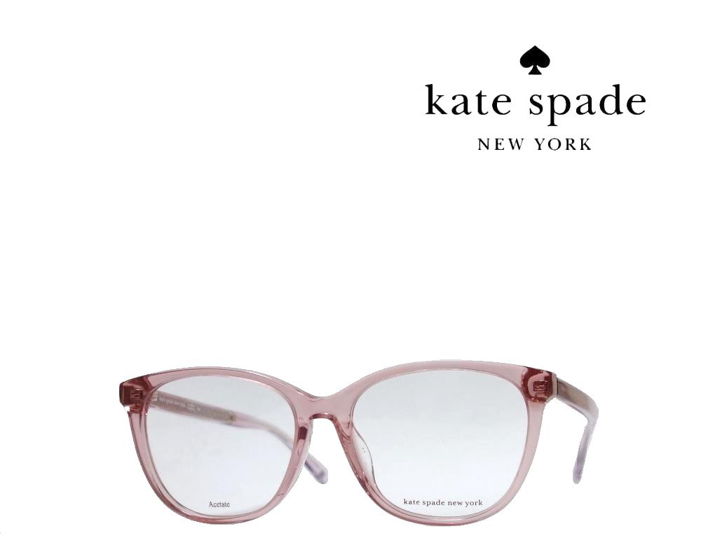 【Kate spade】 ケイトスペード メガネフレーム ANDORRA/F 35J クリアピンク アジアンフィツト 国内正規品《数量限定特価品》