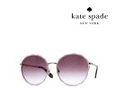 ケイト・スペード ニューヨーク サングラス レディース 【Kate spade】　ケイトスペード　サングラス　CANNES/G/S　35J　ピンク・ブラウン　国内正規品　《数量限定特価品》