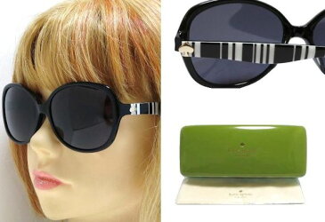 【Kate spade】ケイトスペード サングラス DELPHINE/F/S QG9 ブラック アジアンフィット 国内正規品