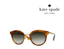 ケイト・スペード ニューヨーク サングラス レディース 【Kate spade】ケイトスペード　サングラス　LISANNE/F/S　8NQ ライトハバナ 　国内正規品