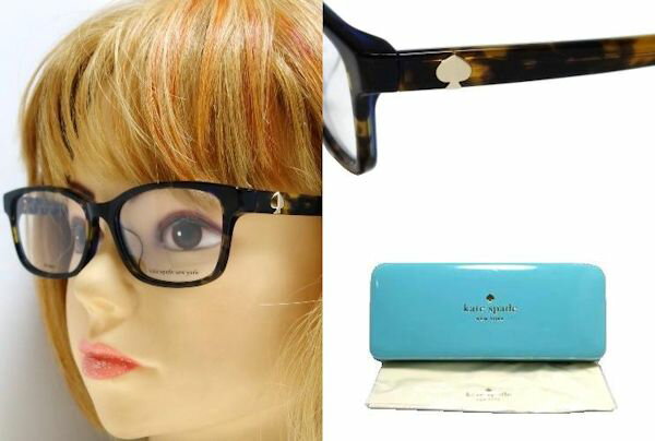 【Kate spade】 ケイトスペード メガネフレーム　　KARIANE/F 　1PR ハバナ 　国内正規品