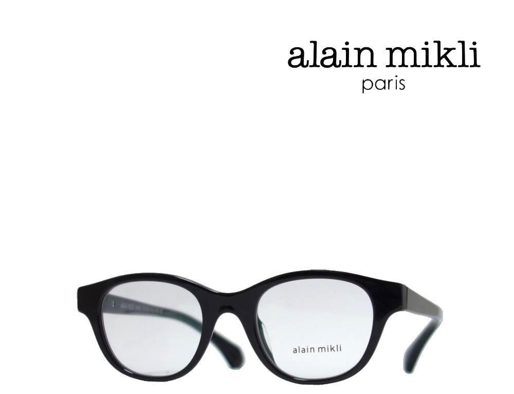 【alain mikli】 アランミクリ メガネフレーム A03513 001 パールブラック 国内正規品