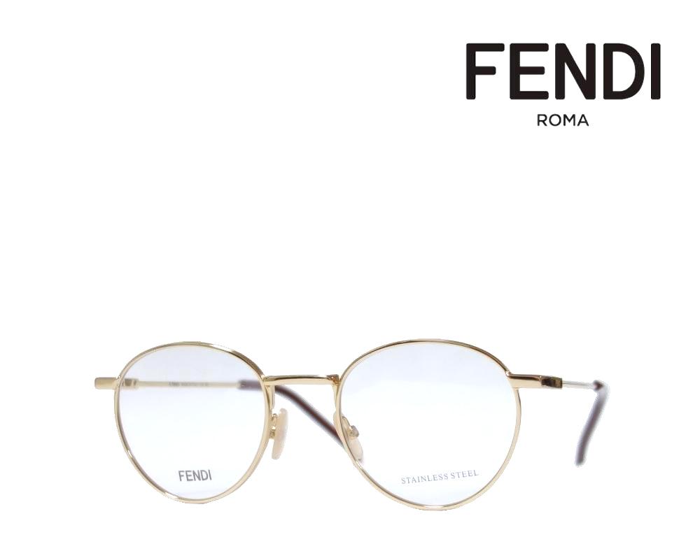 【FENDI】 フェンディ メガネフレーム　FF 0223　000　ローズゴールド　国内正規品　《数量限定特価品》