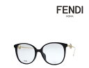 【FENDI】 フェンディ メガネフレーム FF 0425/F 807 ブラック・ゴールド アジアンフィット 国内正規品 《数量限定特価品》