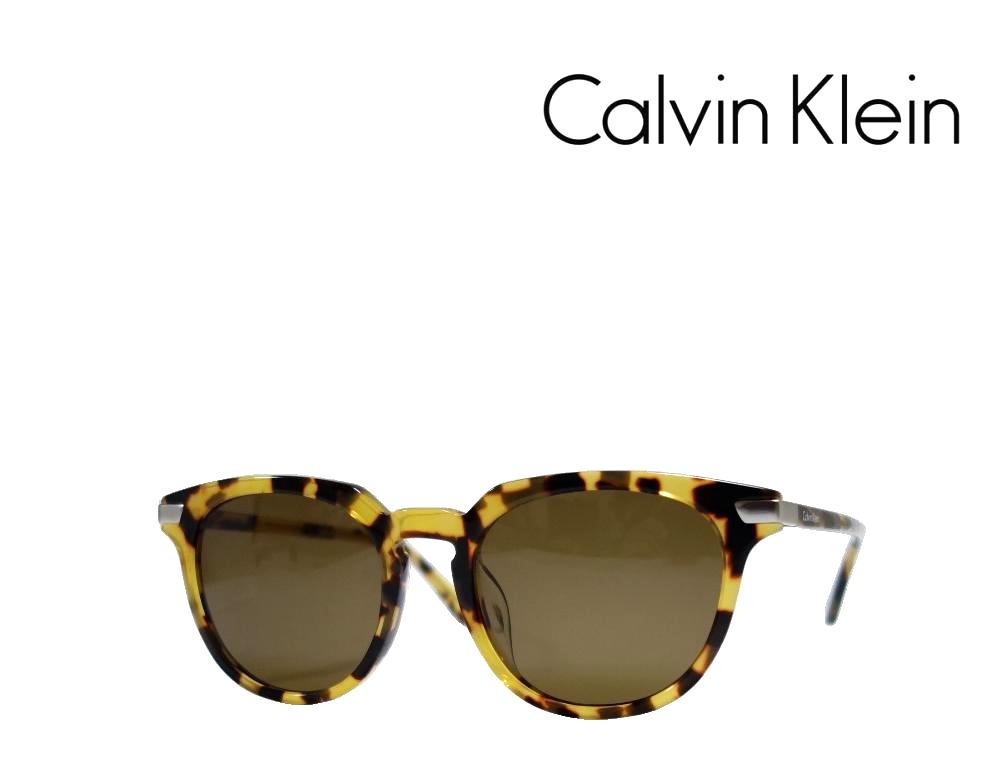 【Calvin Klein】 カルバンクライン サングラス CK4325SA 214 ライトハバナ アジアンフィット 国内正規品 《数量限定特価品》