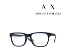 【ARMANI EXCHANGE】　アルマーニ　エクスチェンジ　メガネフレーム　AX3056F　8078　マットブラック　フルフィットモデル　国内正規品