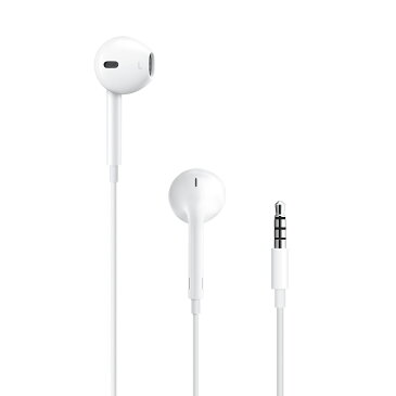 アップル 純正 イヤホンと変換アダプタのセット Apple 3.5mm ミニプラグ イヤホン iPod iPhone iPad 本体標準同梱品 EarPods with 3.5 mm Headphone Plug 純正品 MD827LL/A (MD827ZM/B MD827FE/A同等品)変換アダプタ Lightning-3.5mm ヘッドフォンジャック バルク品