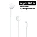 Apple 純正 イヤホン ライトニング Lightning アップル iPhone iPad 本体標準同梱品 EarPods with Lightning Connector アイフォン リモコン 音量調節 マイク イヤホンマイク リモートワーク アイパッド 純正品 有線 A1748 MMTN2J/A 新品 未開封品 正規品