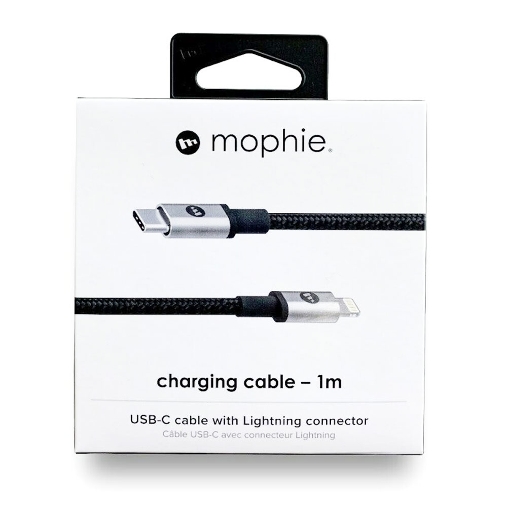 mophie Apple 認証品 Lightning - Type-C USB-C-ライトニングケーブル 1m ケーブル 充電 通信 高耐久 高速充電 急速充電 iPhone iPad ..