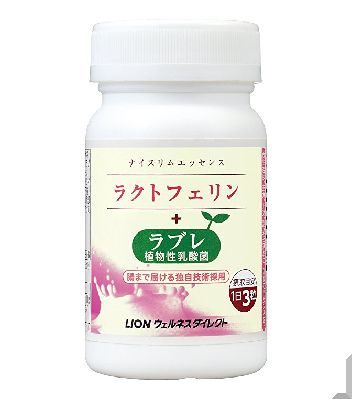 ライオン ナイスリムエッセンス ラクトフェリン+ラブレ 300mg×93粒