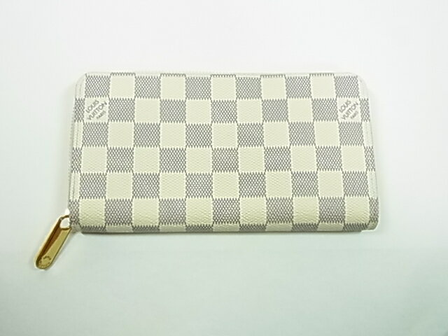 ◆【LOUIS VUITTON／ルイヴィトン】ダミエ ジッピーウォレット ラウンドファスナー アズール 長財布 GI2129【中古 金の豚】◆