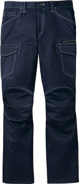 作業服 作業ズボン 52502 年間物 Jawin 自重堂 ジャウィン ストレッチ ノータックカーゴパンツ かっこいい おしゃれ 作業着