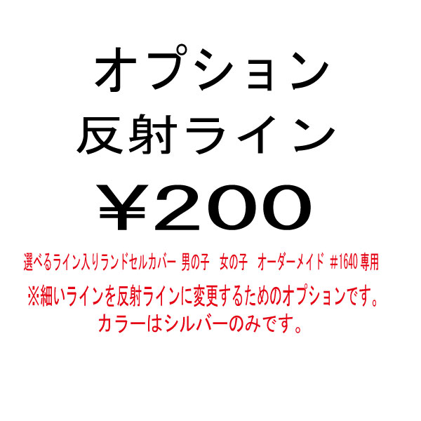 オプションパーツ　反射ライン