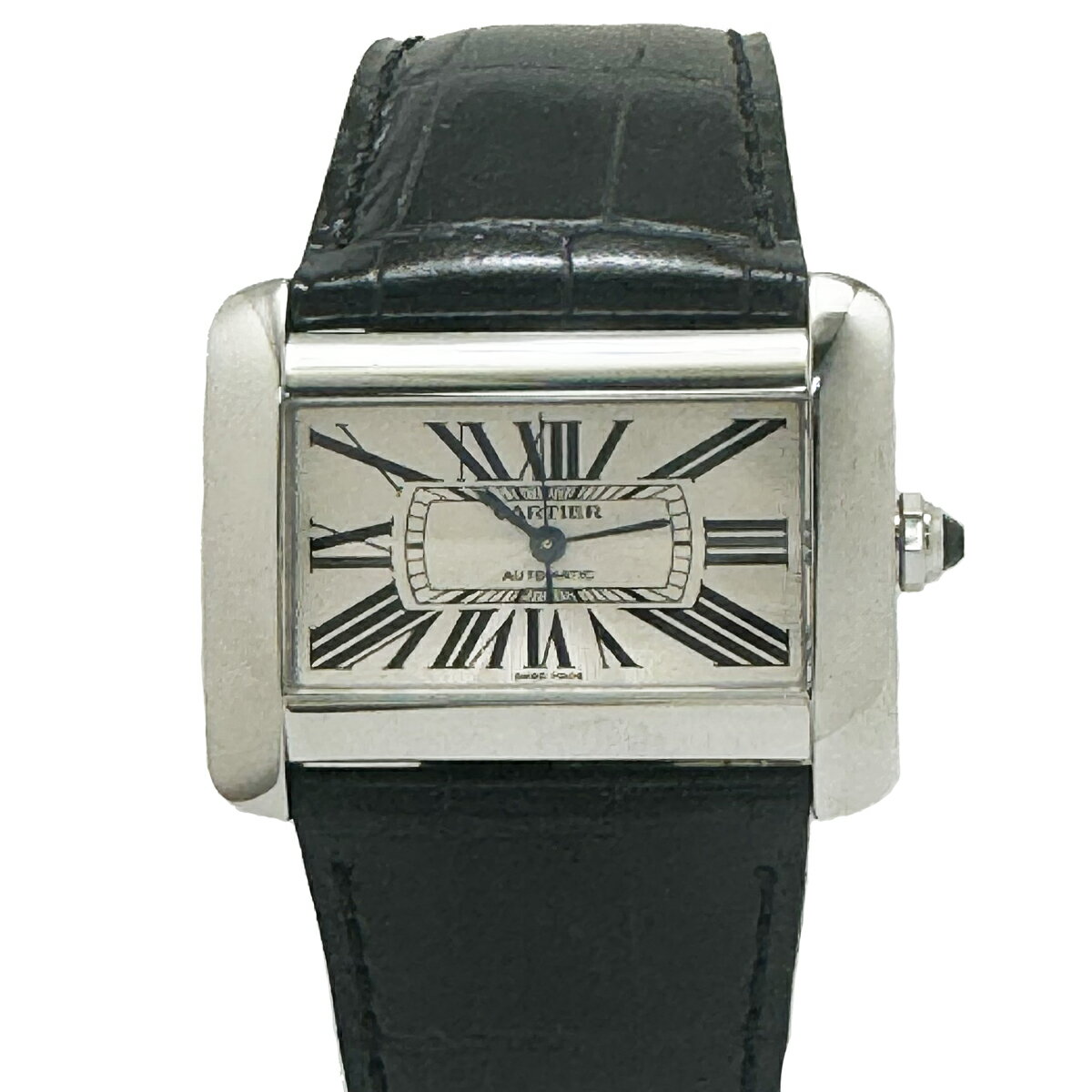 《メンズ》【中古】カルティエ タンクディヴァン LM 自動巻き オートマ メンズ W6300755  ...