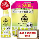 【24時間限定P10倍】 コストコ 花王 エマール リフレッシュグリーン おしゃれ着用 洗濯洗剤 本体 460ml+詰め替え 2600ml セット 【costc...