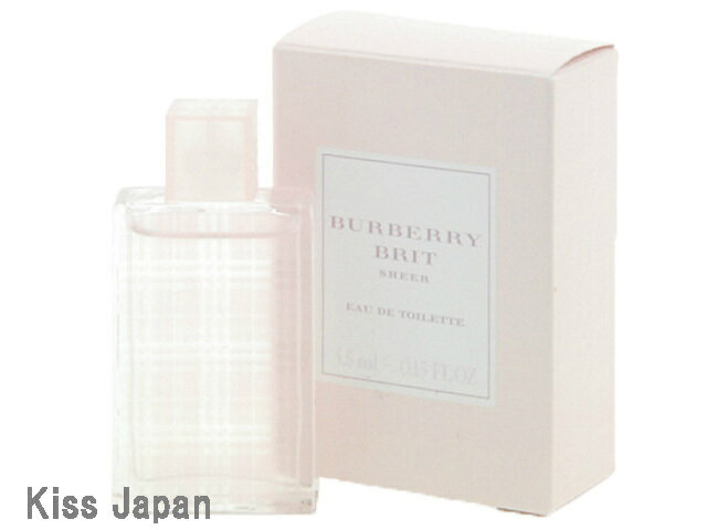 バーバリー BURBERRY ミニ ブリット シアー 4.5ml EDT BT 【香水】【送料無料エ ...