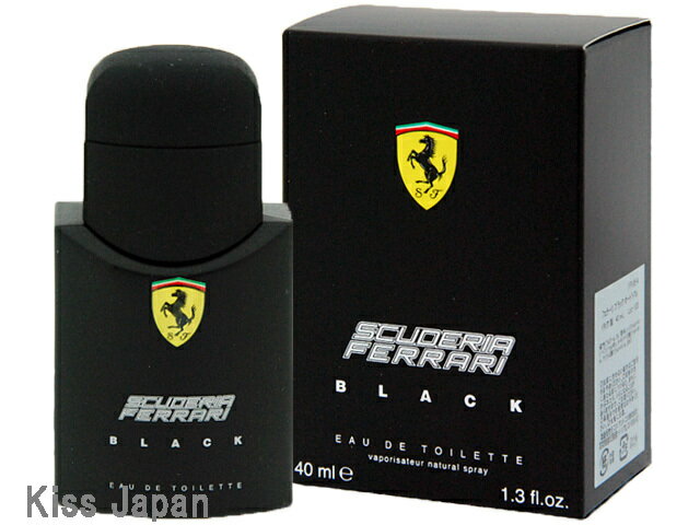 フェラーリ FERRARI フェラーリ ブラック 40ml EDT SP 【香水】【送料無料エリアあ ...