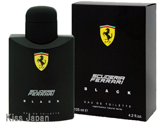 フェラーリ FERRARI フェラーリ ブラック 125ml EDT SP 【香水】【送料無料エリア ...