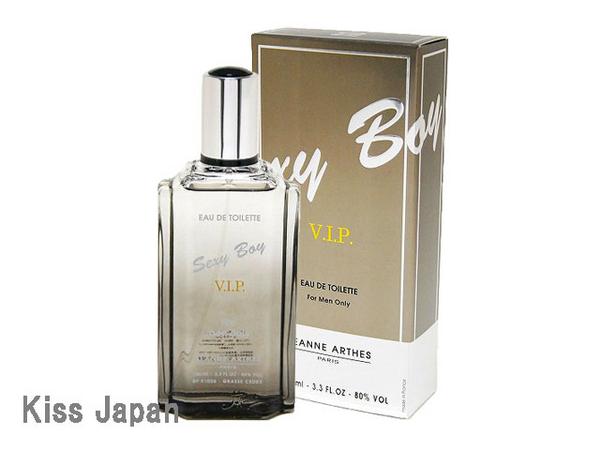 ジャンヌ・アルテス ジャンヌ アルテス JEANNE ARTHES セクシー ボーイ V.I.P. 100ml EDT SP 【香水】【送料無料エリアあり】