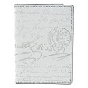 ベルルッティ 超美品 超希少 スペシャルオーダー ホワイト シルバー スクリット カリグラフィ パスケース セドラ カバー BERLUTI CEDRAT【中古】...