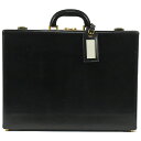 エルメス 超希少 アタッシュケース トランクケース ビジネスバッグ ボックスカーフ ゴールド金具 ヴィンテージ 黒 HERMES【中古】【RCP】(4)