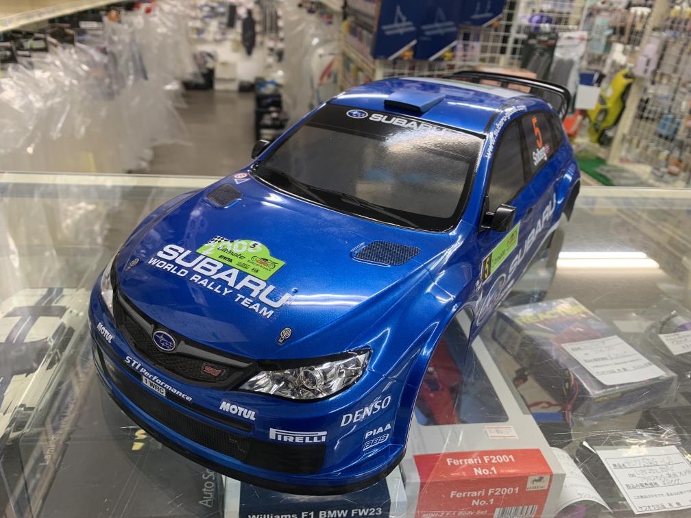 タミヤ 1/10 SUBARU インプレッサ WRC 2008 装済みボディ