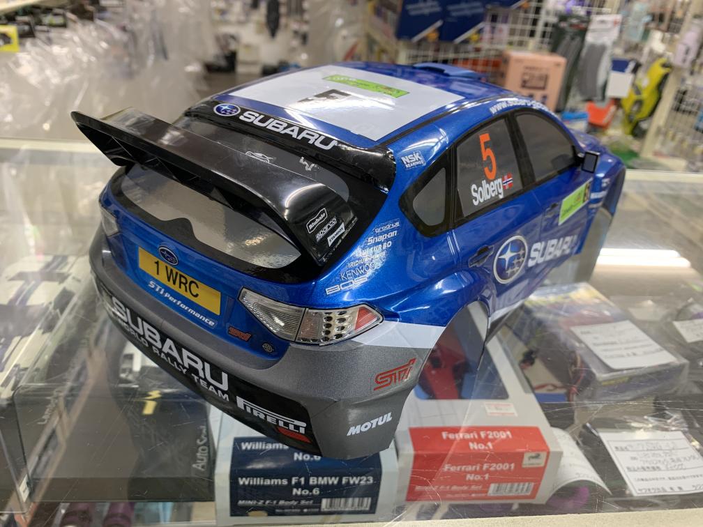 ラジコン天国徳島店のタミヤ 1/10 SUBARU インプレッサ WRC 2008 装済みボディ｜アングル2