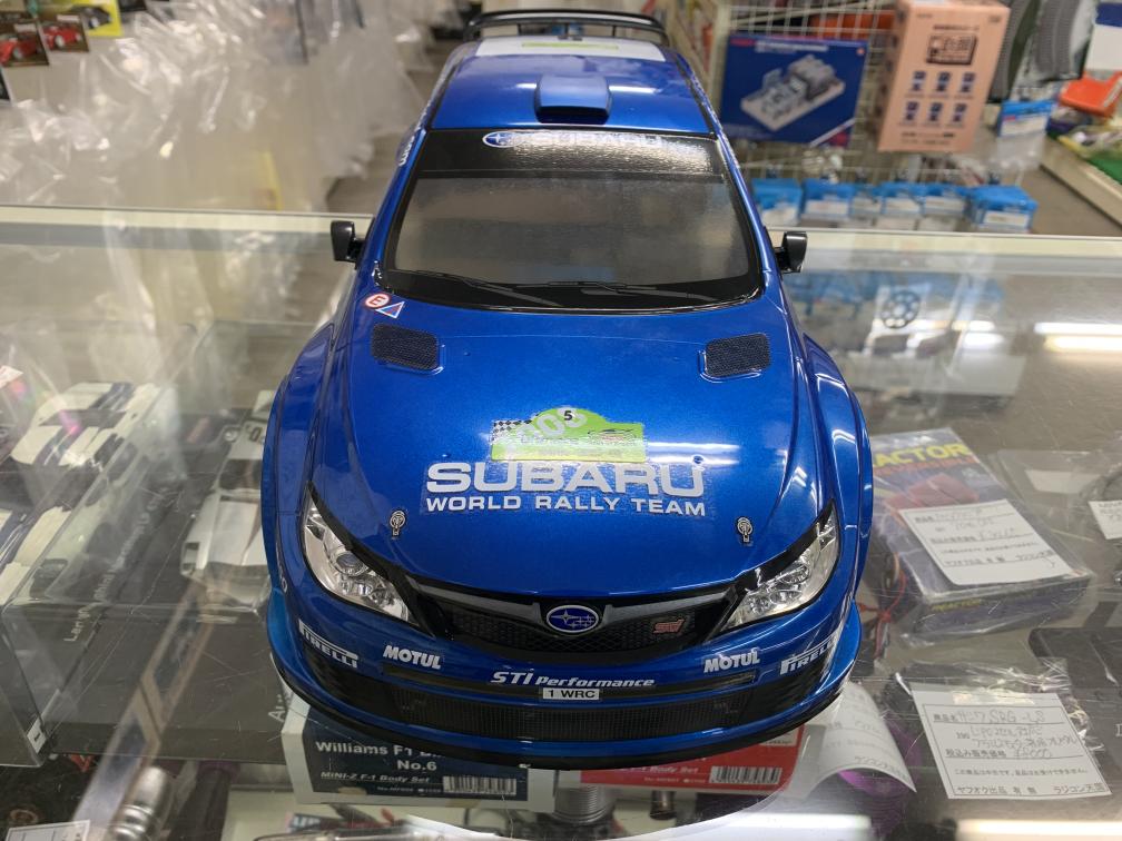 ラジコン天国徳島店のタミヤ 1/10 SUBARU インプレッサ WRC 2008 装済みボディ｜アングル3