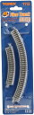 【送料無料】TOMIX ミニカーブレールC177(F)(30゜60゜各2) #1113