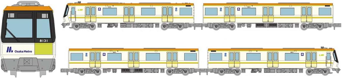 トミーテック リニア地下鉄道コレクション Osaka Metr