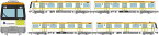 トミーテック リニア地下鉄道コレクション Osaka Metro 80系 長堀鶴見緑地線 31編成 4両セット B #326540